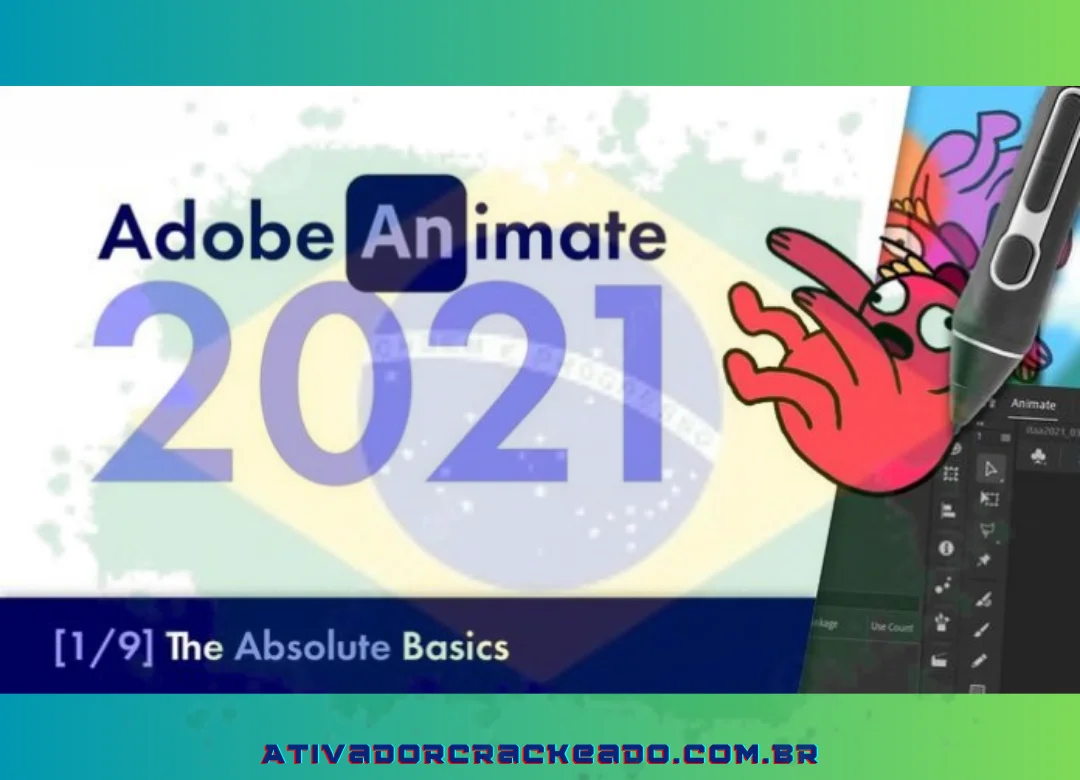Adobe Animate é um software feito pela Adobe, cujo nome agora é dado como certo na mente dos usuários atuais. Ele