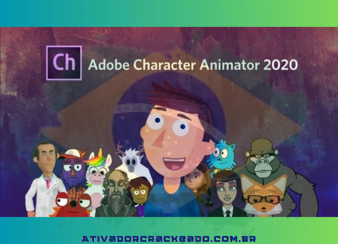 Com a ajuda do Adobe Character Animator, os usuários do Illustrator ou Photoshop podem