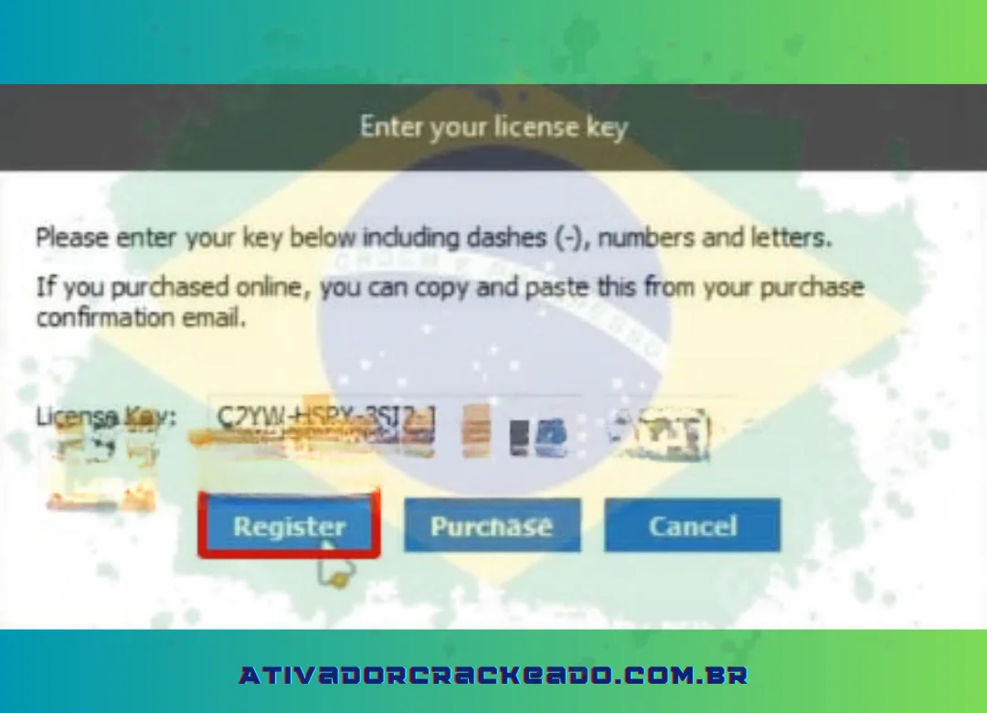 Escolha “Ativar agora”. Instale a chave de licença ccleaner 6.00.9727 no arquivo.txt que você baixou anteriormente.