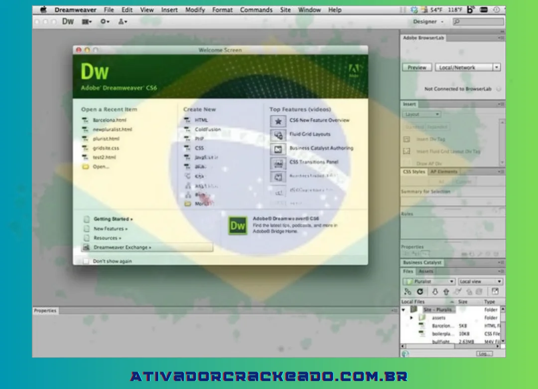 Mesmo tendo sido criado há muito tempo, os programadores ainda usam o Adobe Dreamweaver CS6