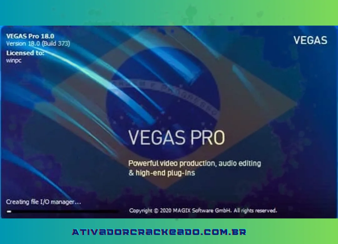 Use of copyrighted VEGAS Pro is always encouraged to help the company that publishes this editing software