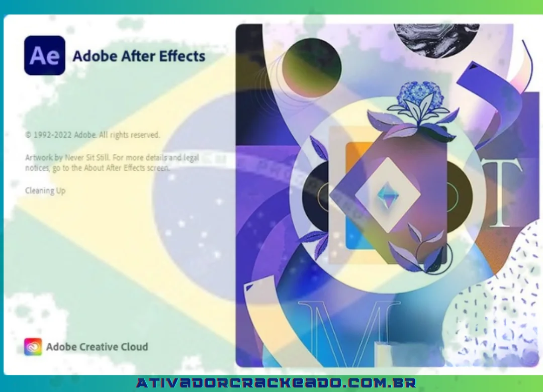A Adobe criou o potente programa de produção e edição de vídeo Adobe After Effects. A versão mais recente do Adobe After Effects 2024