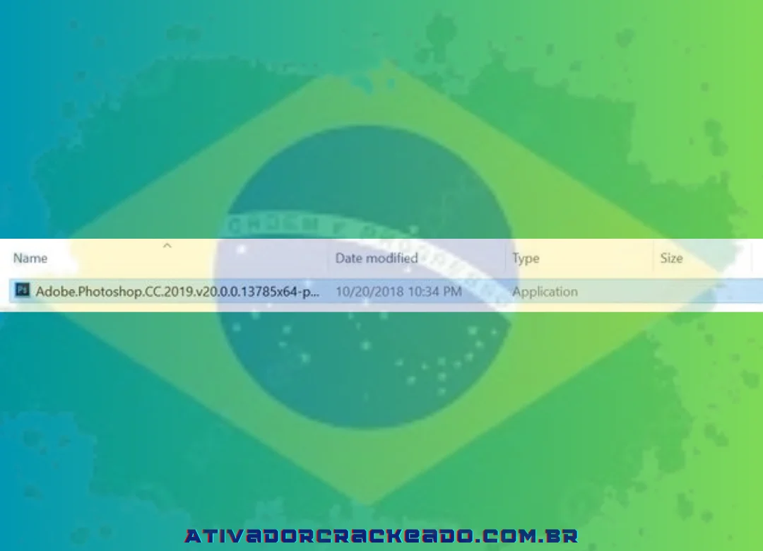 A instalação pode então ser concluída simplesmente executando o arquivo de instalação conforme as instruções.