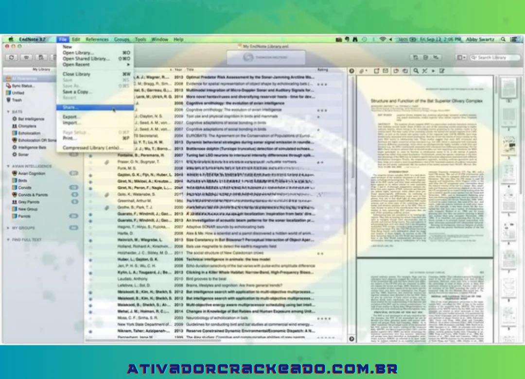 Embora esse programa tenha sido atualizado, o EndNote X7 ainda é apreciado