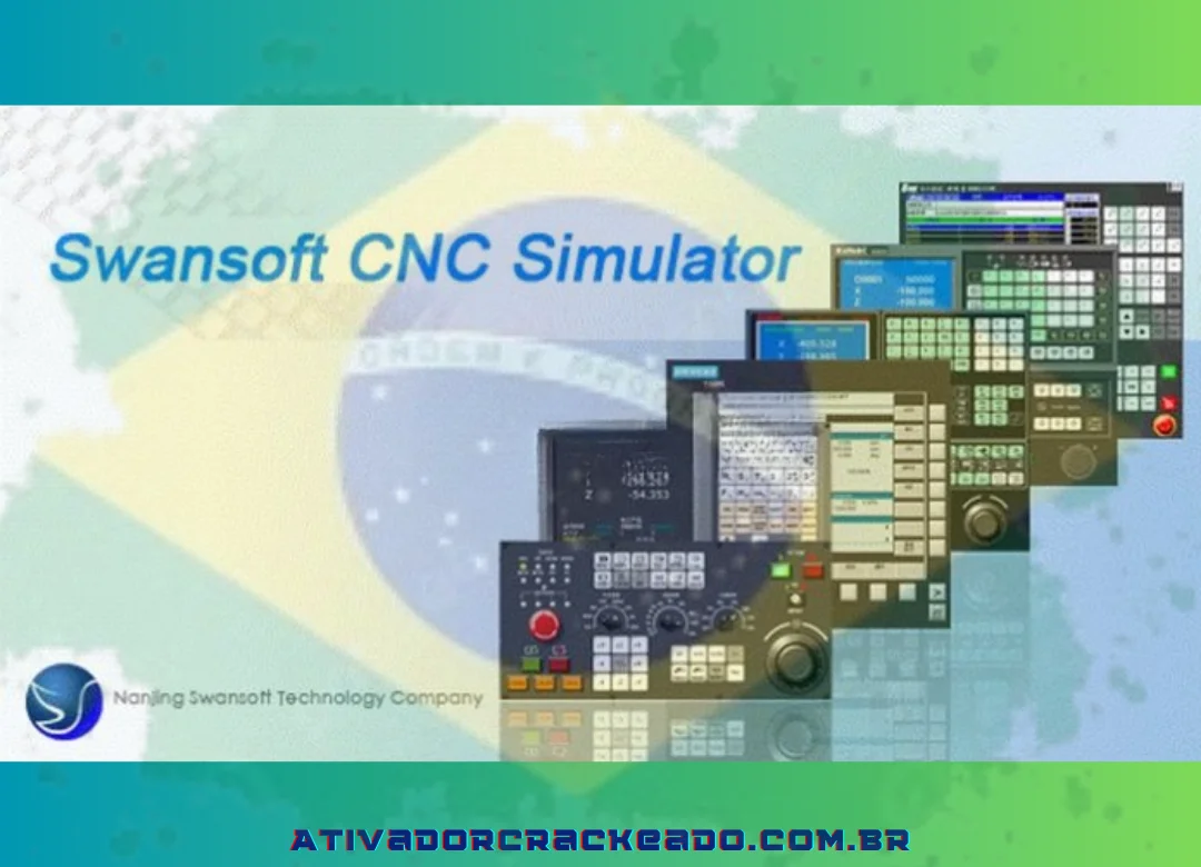 Nanjing Swansoft criou o SSCNC, um software projetado para ajudar a imitar operações de máquinas CNC com base em experiência do mundo real.
