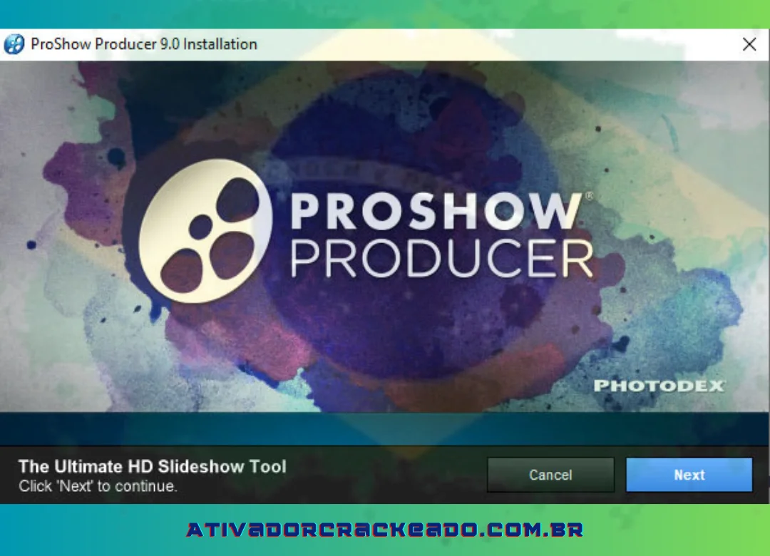 Para continuar instalando o ProShow Producer, clique em Avançar.