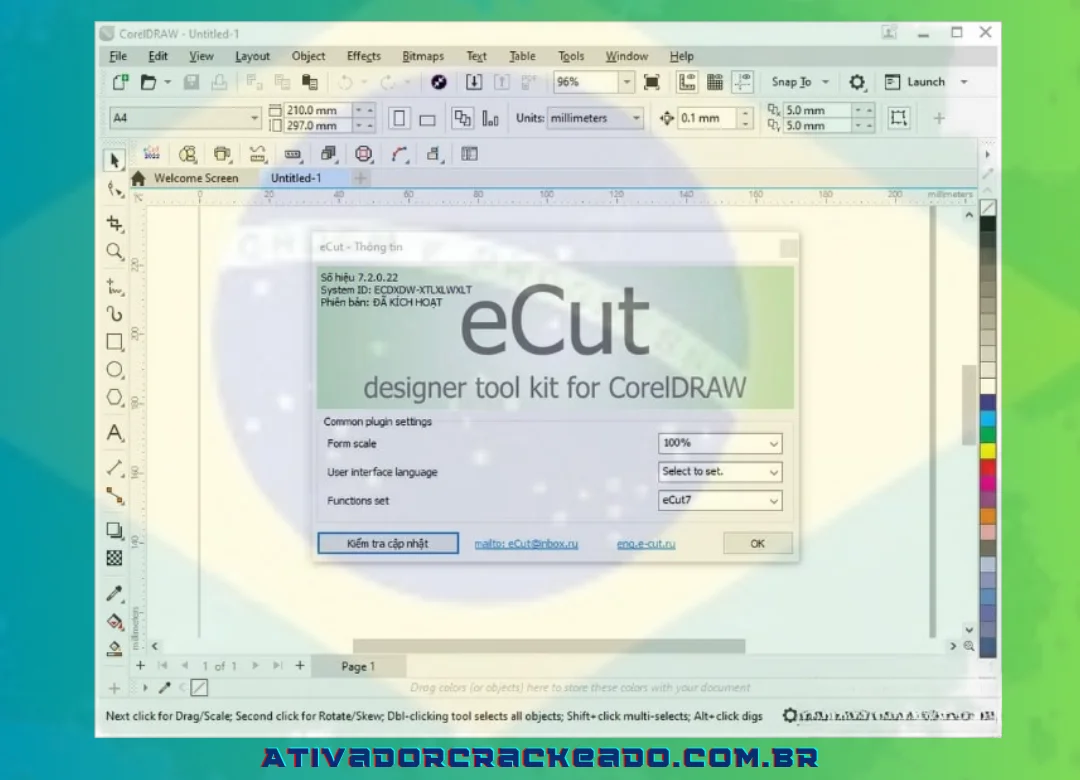 eCut 7 é uma ferramenta