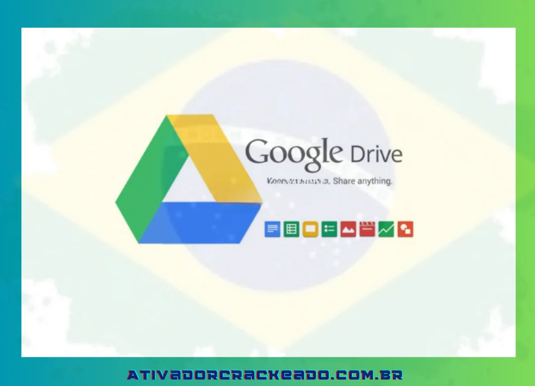 5. Google Drive Software - Serviço de armazenamento em nuvem online