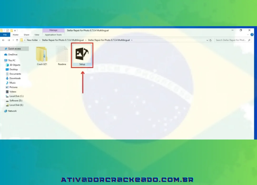 Como instalar o reparo estelar para fotos