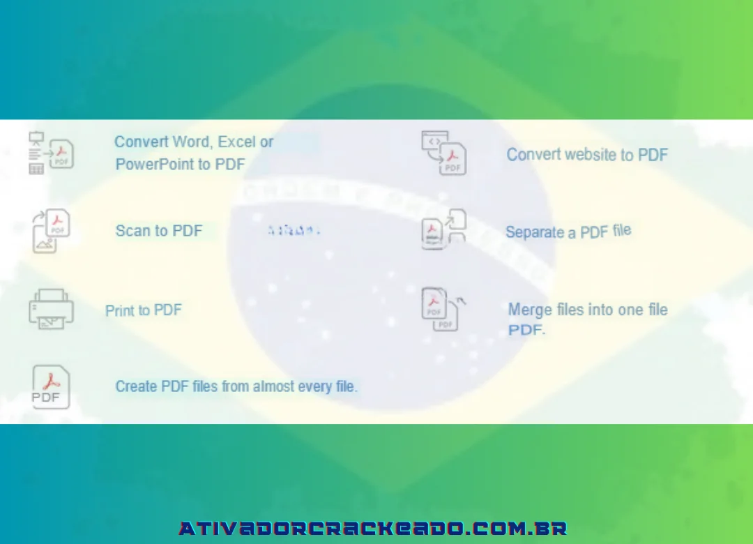 Crie você mesmo arquivos PDF