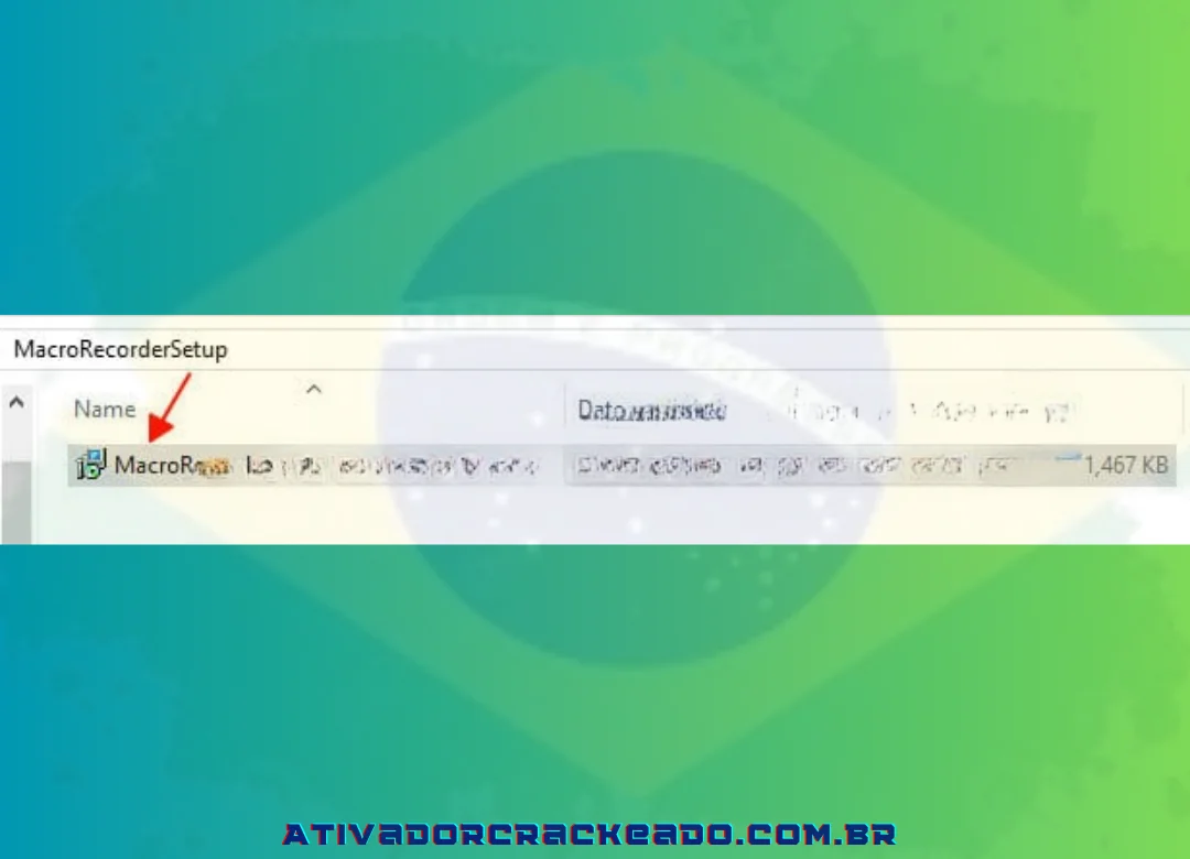 Execute o arquivo de configuração