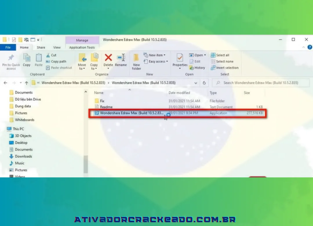 Instruções detalhadas para instalar o software crackeado Edrawmax