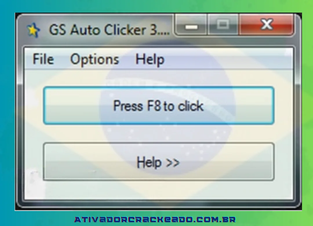 Instruções detalhadas sobre como usar o GS Auto Clicker