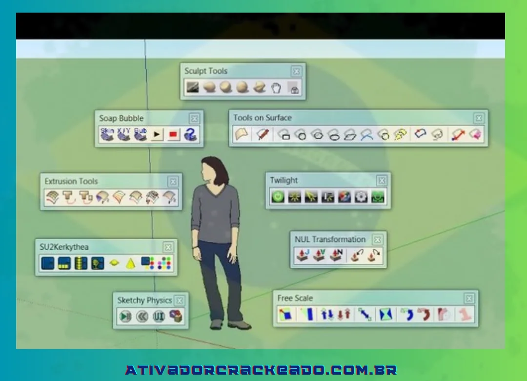 Quantos tipos de plug-ins e extensões do Sketchup existem