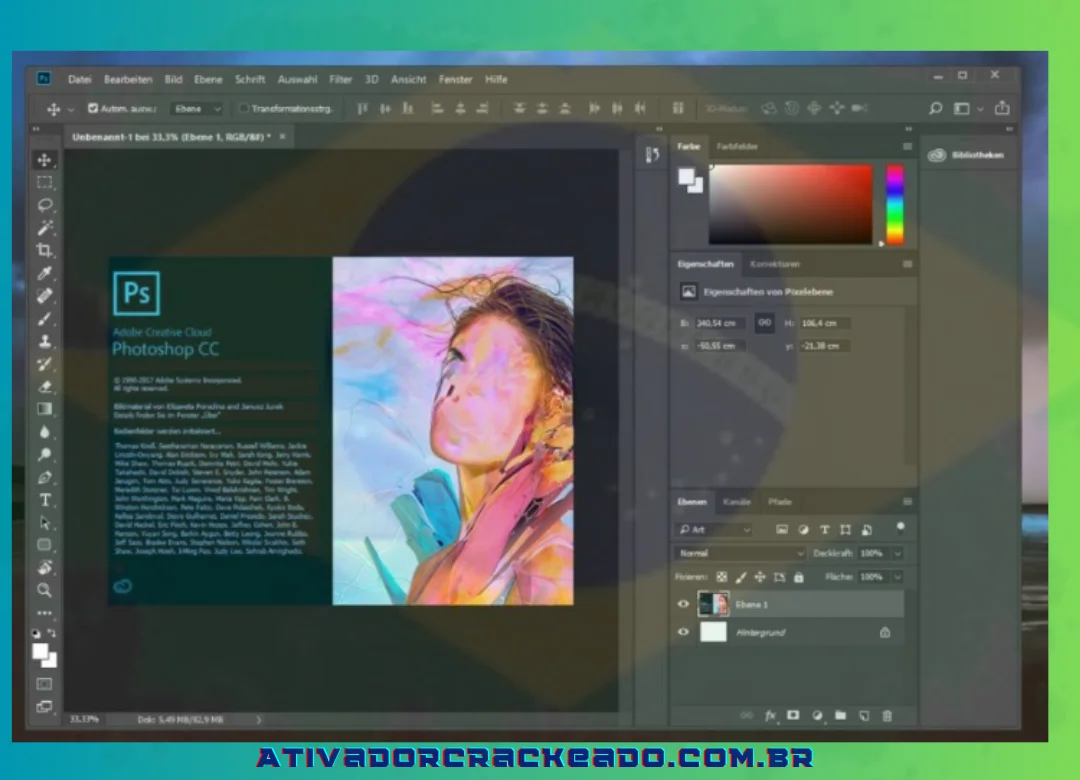 Software Adobe Photoshop CC