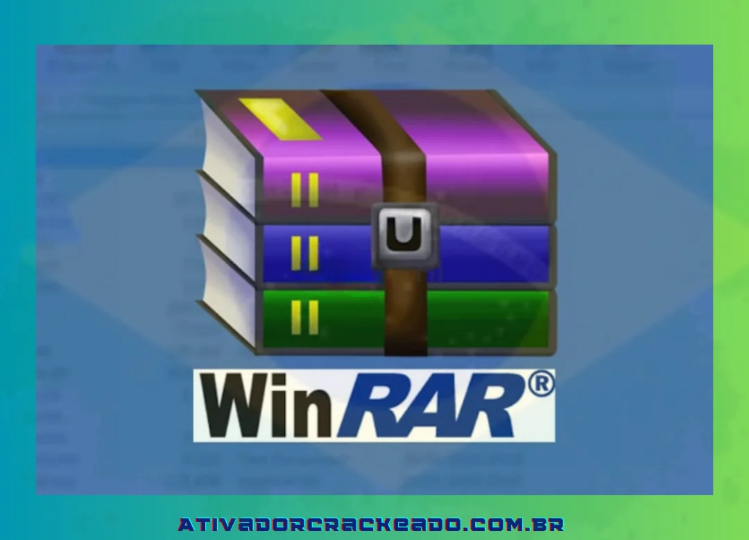 Software de descompressão de arquivos Winrar