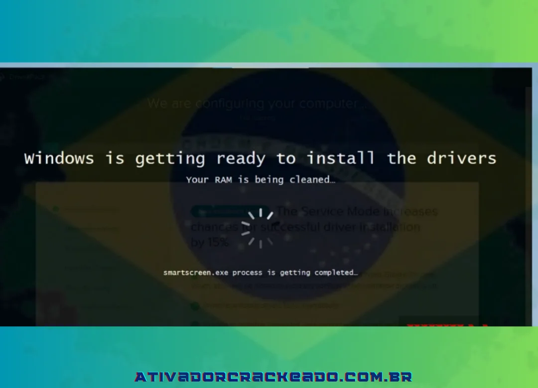 Agora, ele detectará automaticamente os drivers no seu dispositivo e instalará todos os drivers ausentes de acordo com seu sistema.