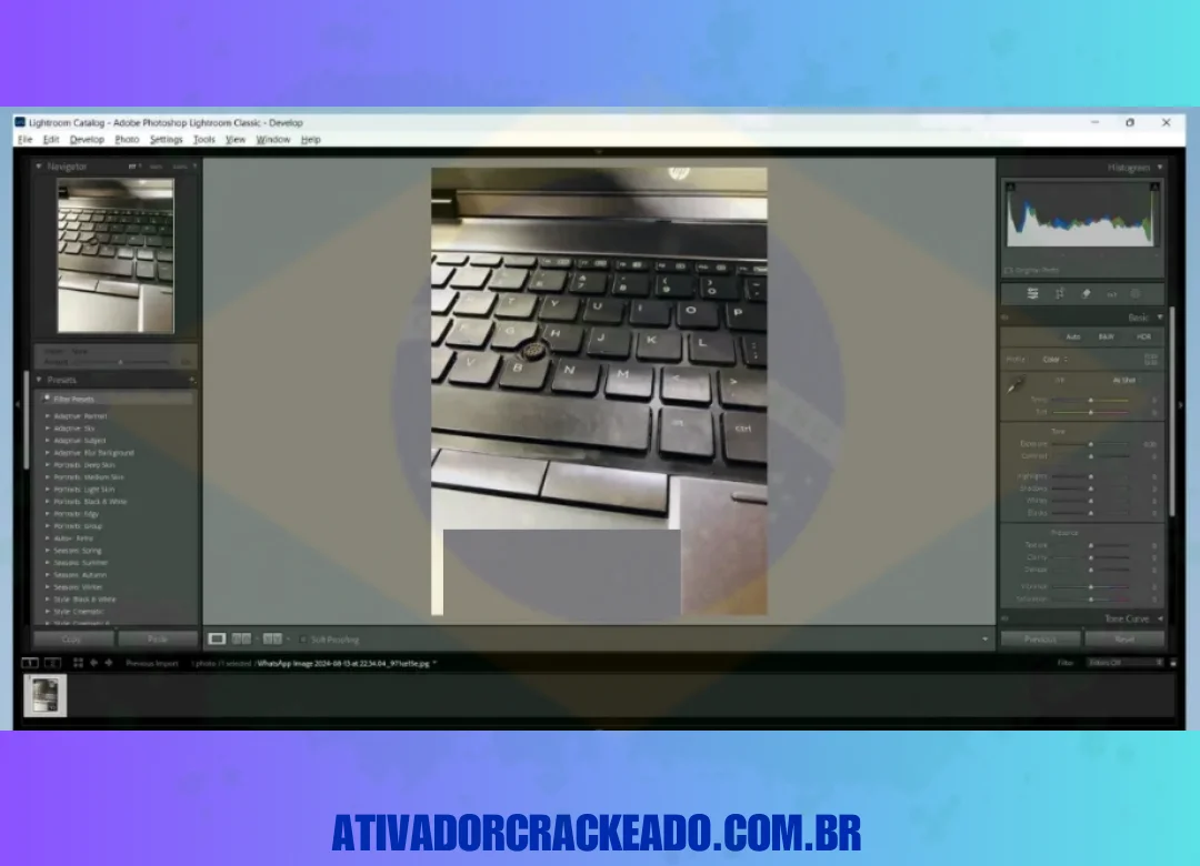 Agora, você pode acessar recursos adicionais do Adobe Camera Raw em seus programas da Adobe, como o Lightroom.