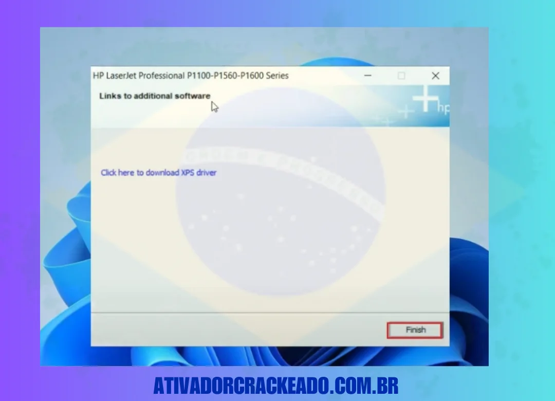 Agora, você pode se conectar a softwares adicionais, se desejar, ou pode simplesmente clicar em “Concluído”.