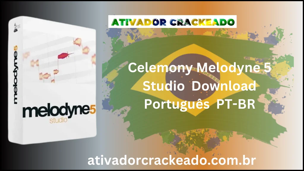 Celemony Melodyne 5 Studio v5.4.1 Crackeado Download Português  PT-BR