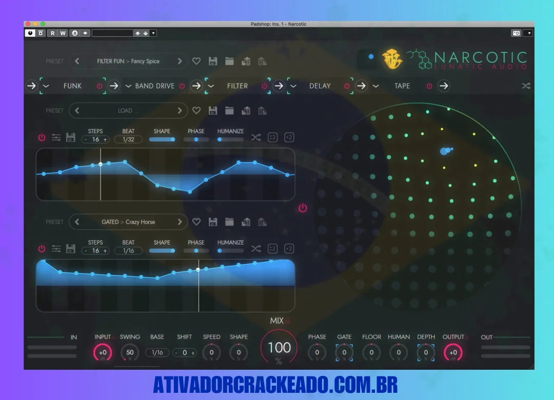 Como instalar o Lunaticaudio Narcotic Crackeado