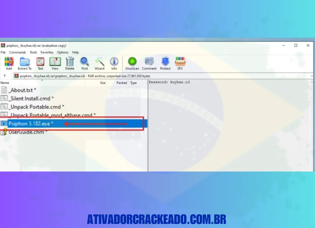 Como instalar o Psiphon Crackeado