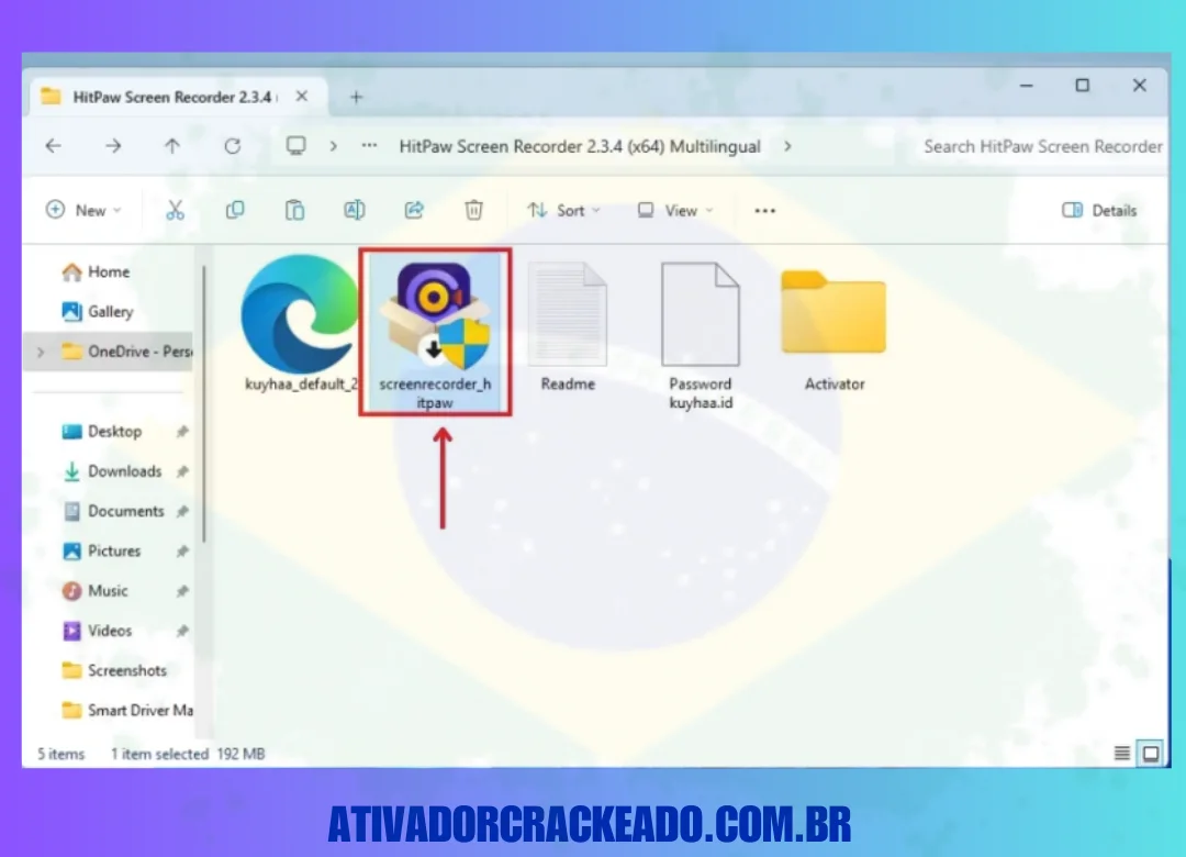 Desligue o Windows Defender e extraia o arquivo zip baixado usando o WinRAR. Em seguida, execute a configuração.