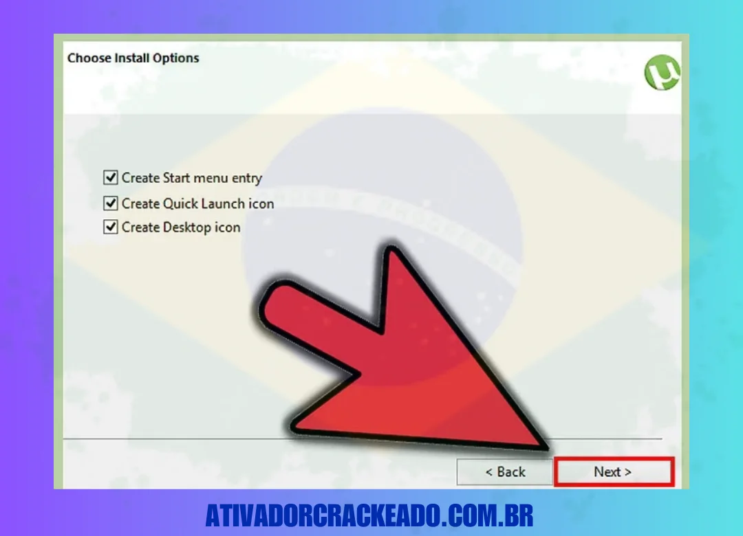 No Contrato do Usuário, você concorda. Após ler o Contrato do Usuário, clique em Eu concordo para continuar.