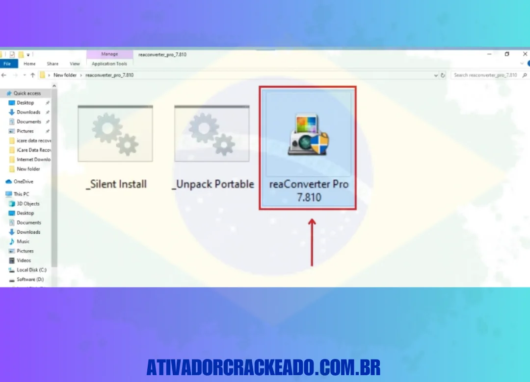 Primeiro, desligue o Windows Defender e extraia o arquivo usando o WinRAR. Depois disso, execute a instalação.