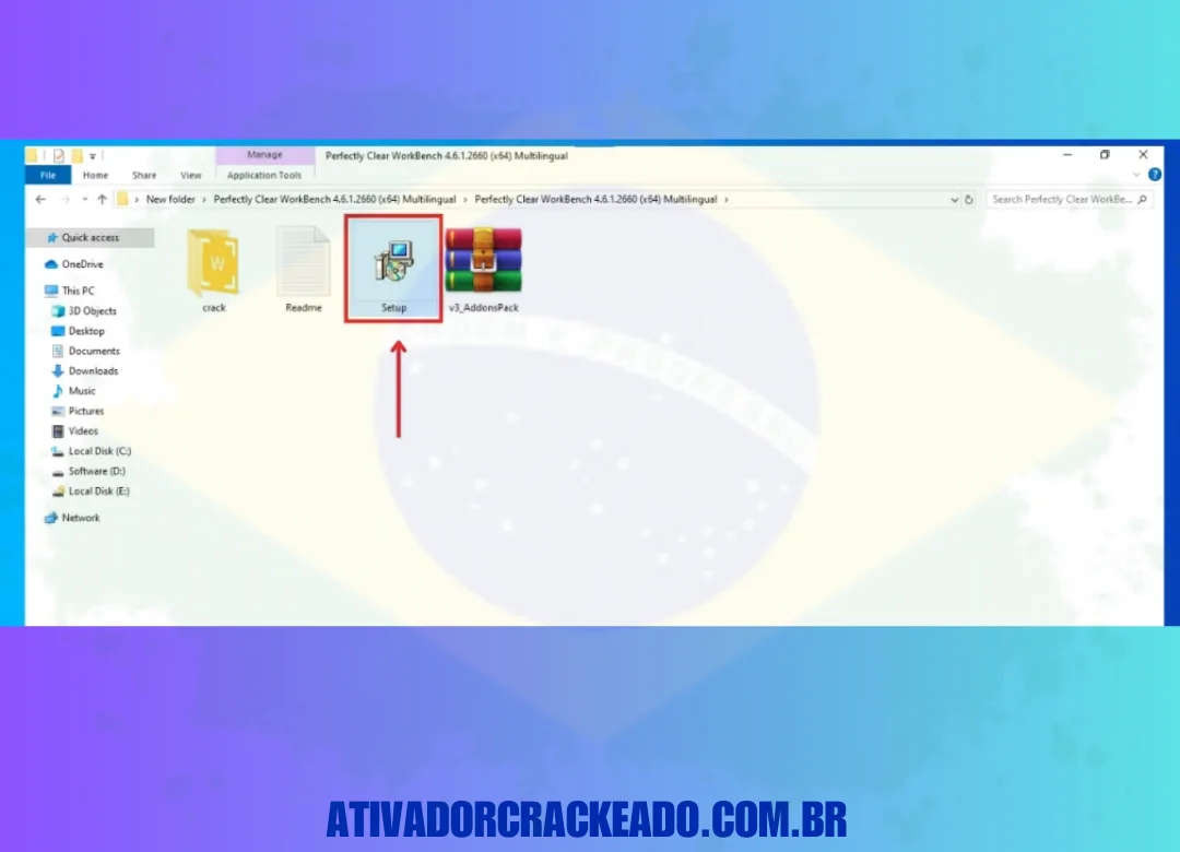 Primeiro, desligue o Windows Defender. Em seguida, extraia o arquivo zip baixado usando o WinRAR. Depois disso, execute a instalação.