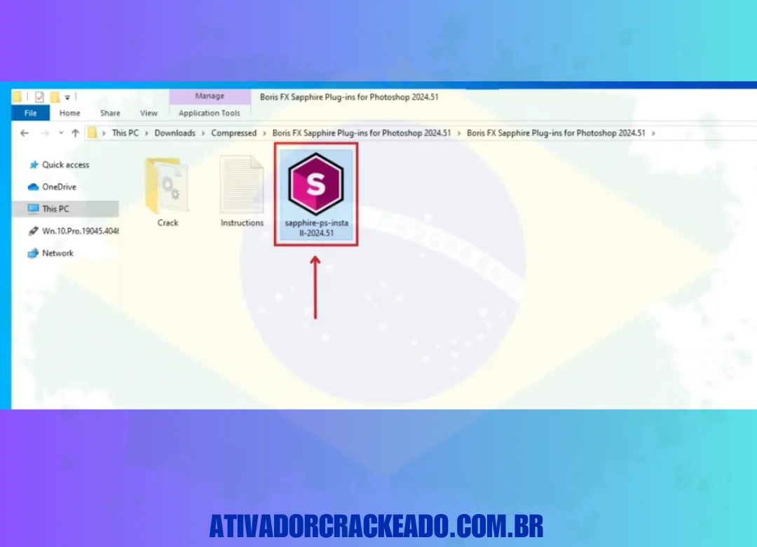 Primeiro, desligue o Windows Defender. Em seguida, extraia o arquivo zip baixado usando o WinRAR. Depois disso, execute o programa.