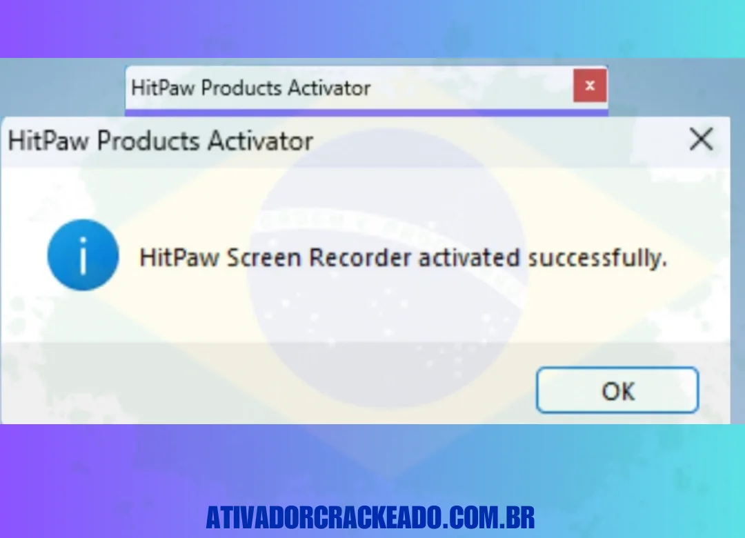 Agora, você pode ver que seu software está ativado.