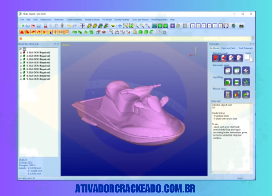 Características do DeskArtes 3Data Expert Crackeado