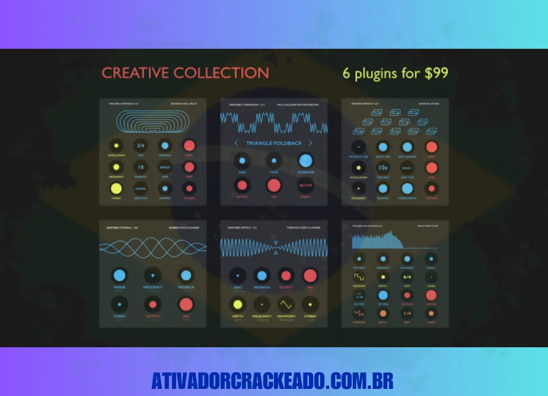 Características do Sinevibes Complete Effects Bundle Crackeado