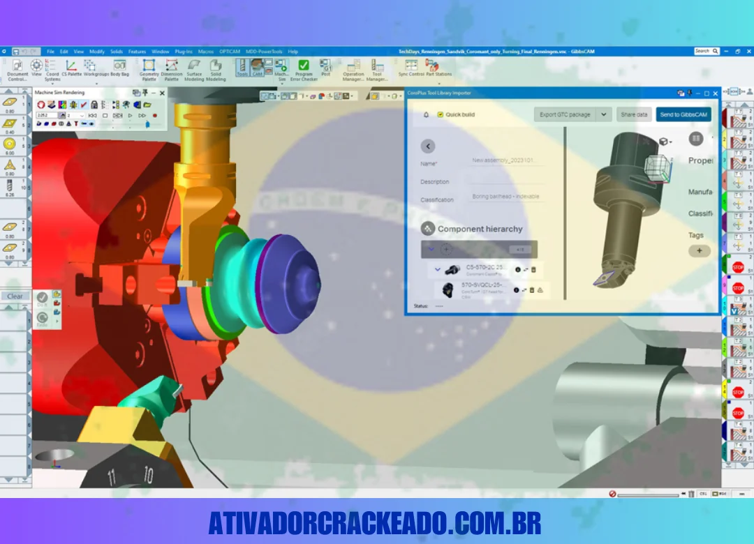 Como instalar e usar o GibbsCAM 2024 Crackeado