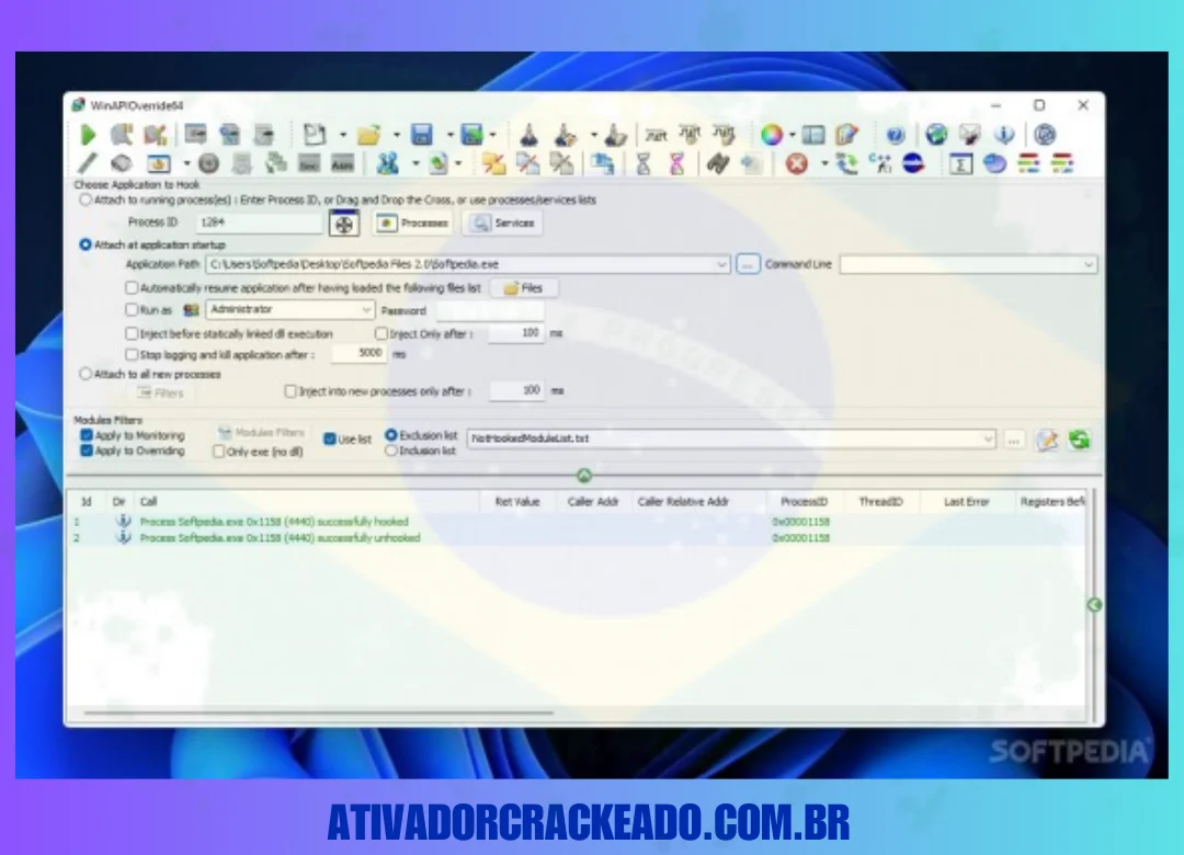 Como instalar e usar o WinAPI Override Crackeado