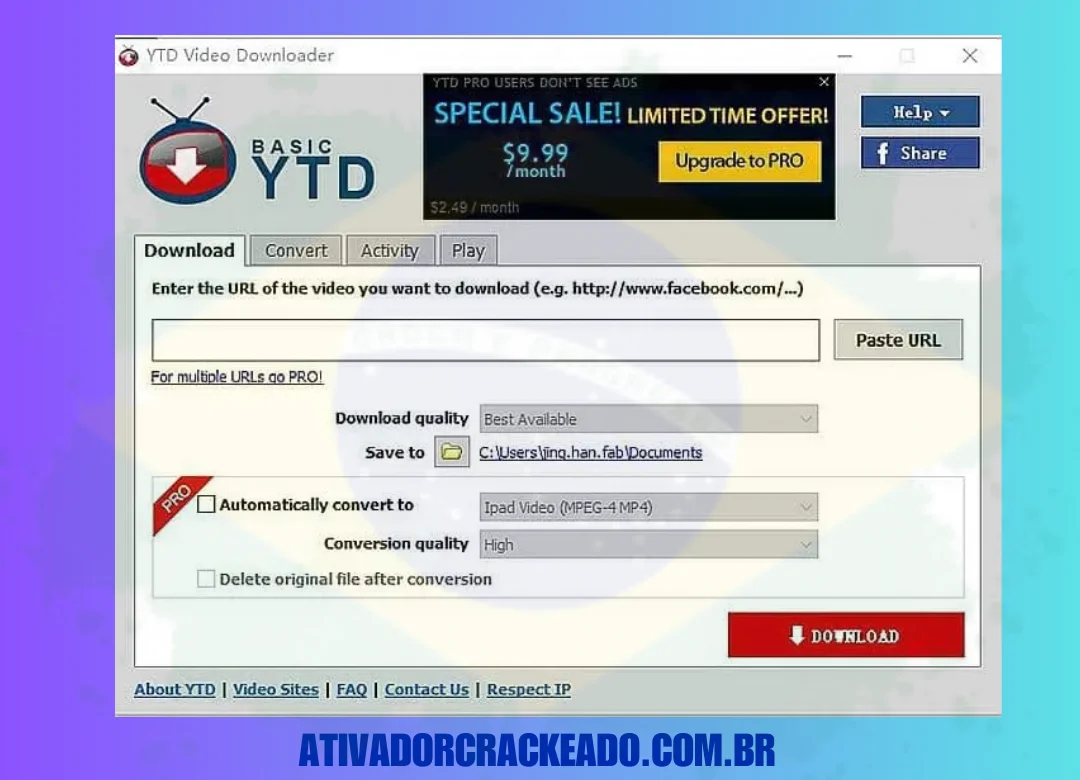 Como instalar e usar o YouTube Downloader HD Crackeado