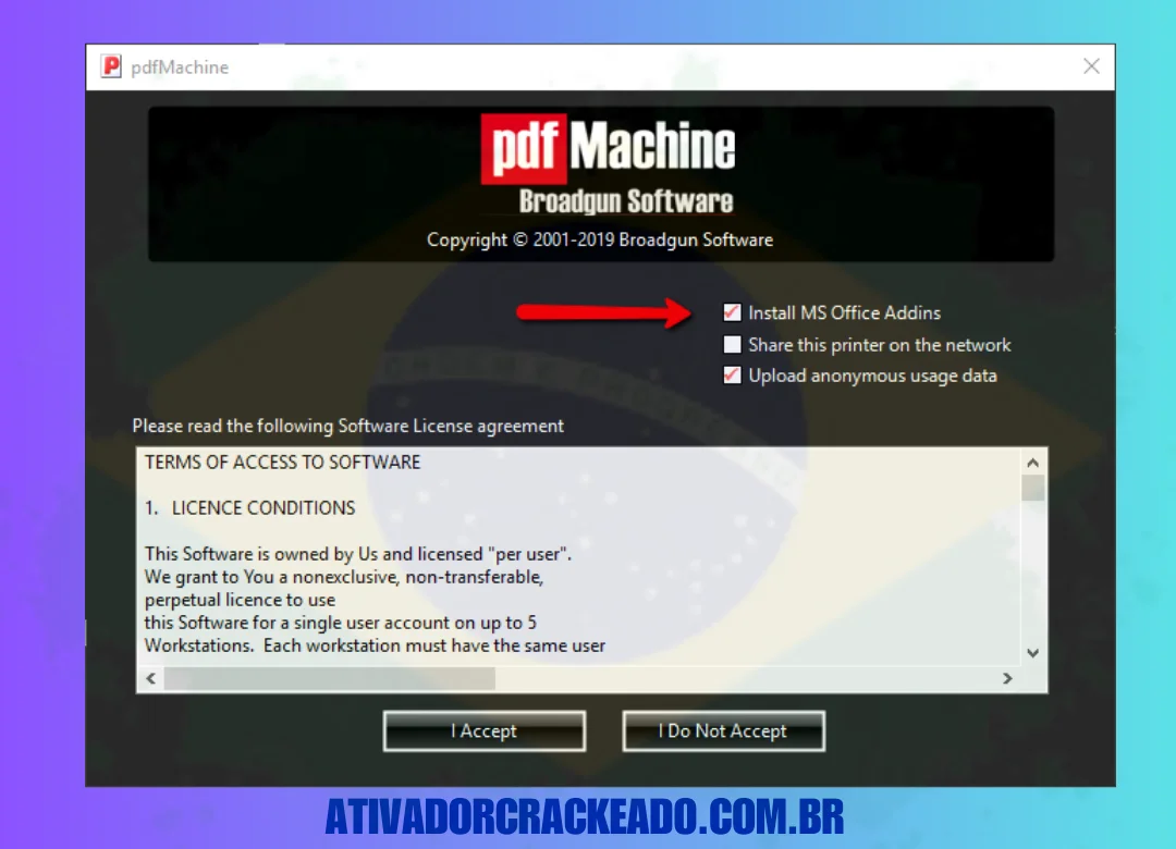 Como instalar o Broadgun pdfMachine Crackeado