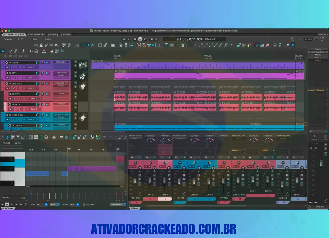 Como usar Cockos REAPER Crackeado