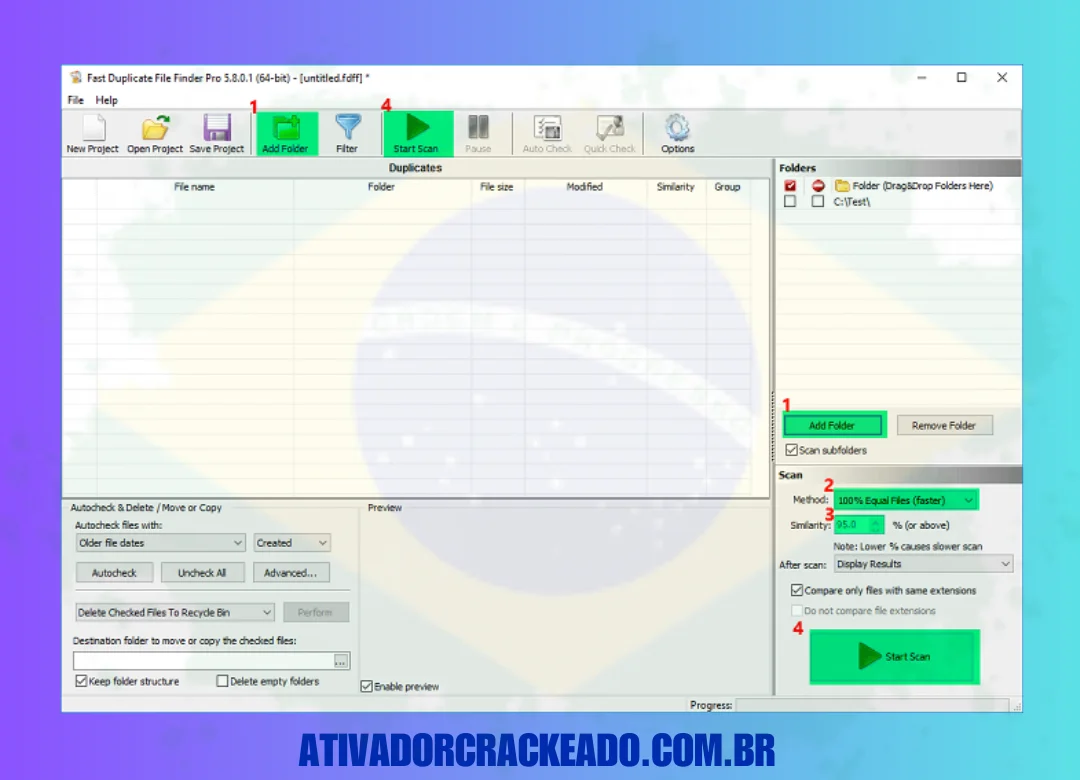 Como usar o Fast Duplicate File Finder Pro Crackeado