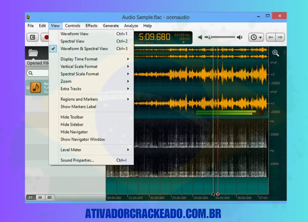 Como usar o OcenAudio Crackeado