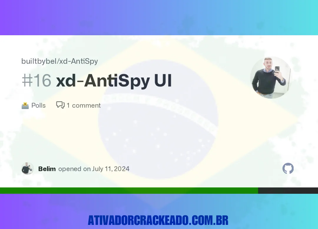 Como usar o XD-AntiSpy Crackeado