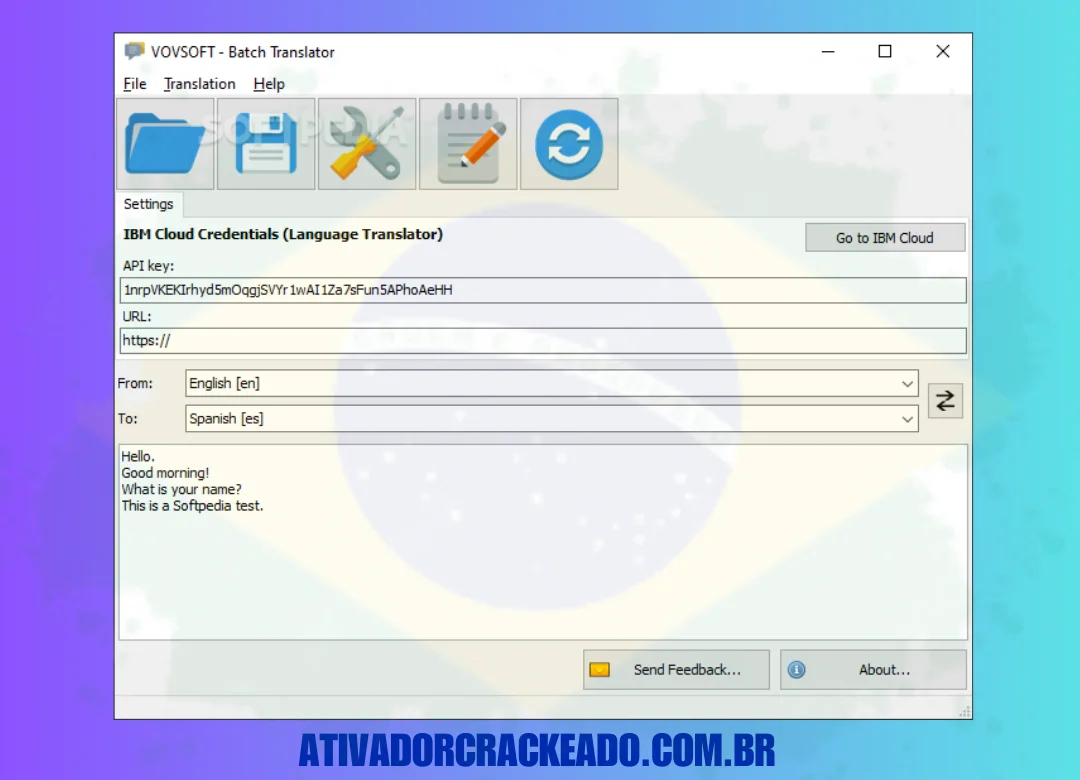 Requisitos do sistema para o VovSoft Batch Translator