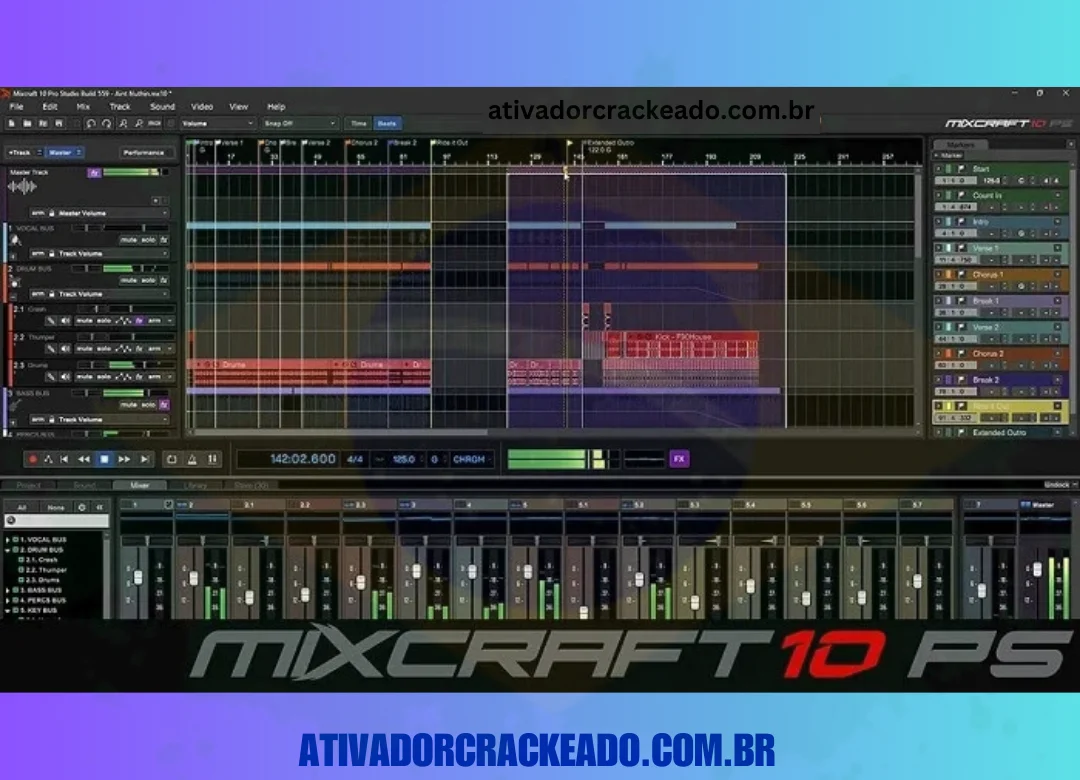 Acoustica Mixcraft Pro Studio 10 Crackeado Baixar versão atualizada para Windows