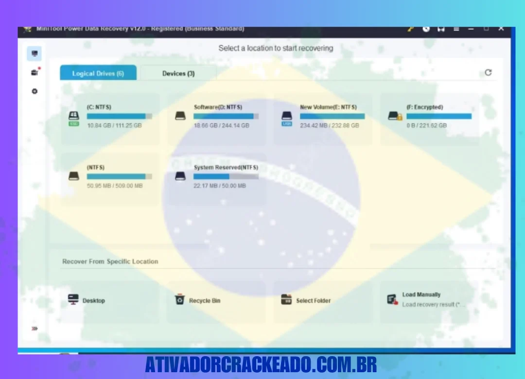 Agora você pode usar o MiniTool Power Data Recovery versão completa gratuitamente.