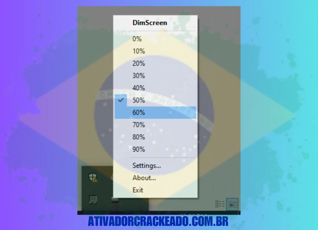 As instalações foram concluídas com sucesso, a interface também é mostrada