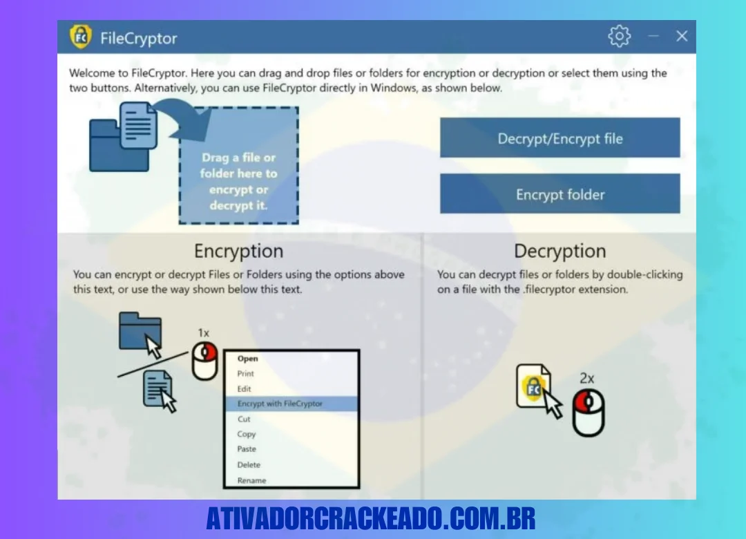 Características do Abelssoft FileCryptor Crackeado