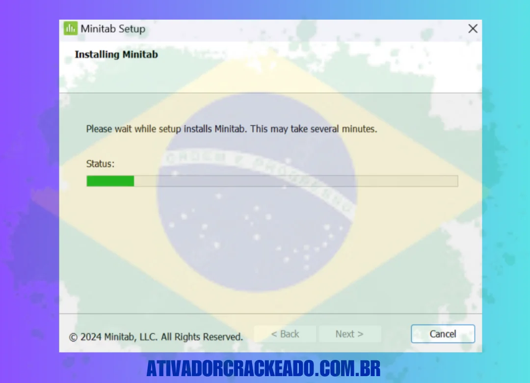 Clique em Concluir para finalizar a configuração após a instalação.