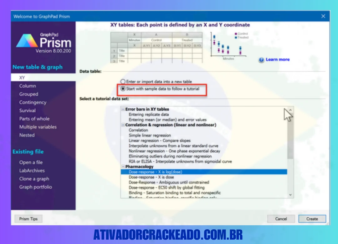 Como instalar o GraphPad Prism Crackeado