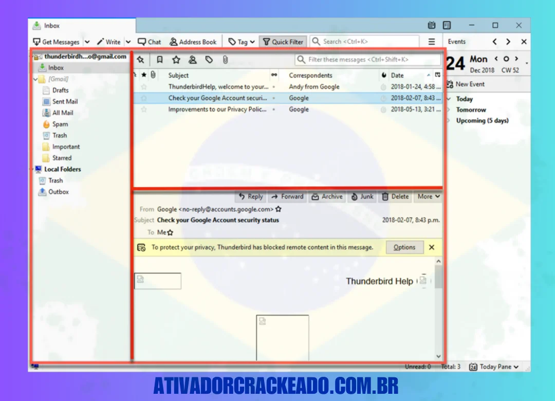 Como instalar o Mozilla Thunderbird Crackeado